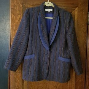 Vintage Dieri Wool Blazer Size 13